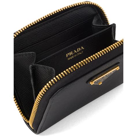 prada saffiano card holder price|Prada saffiano long wallet.